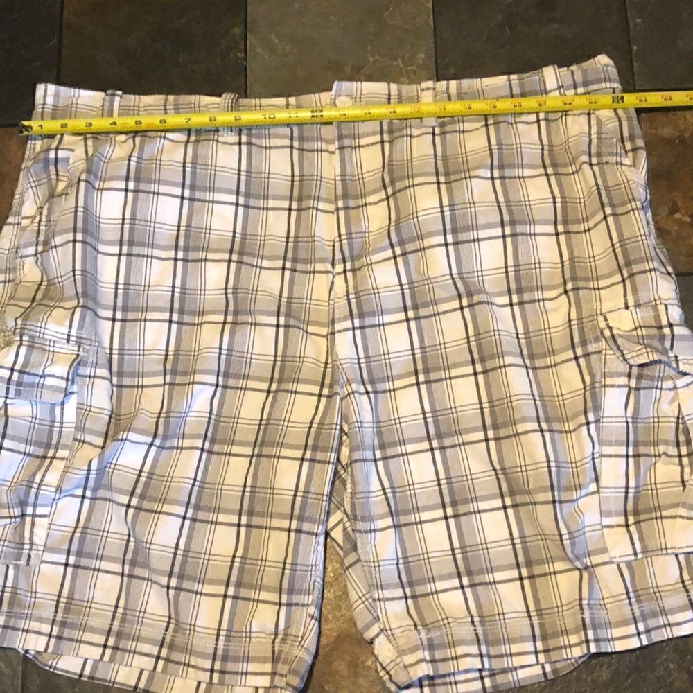 Foundry Supply Company Men’s Plaid Cargo Shorts size 50